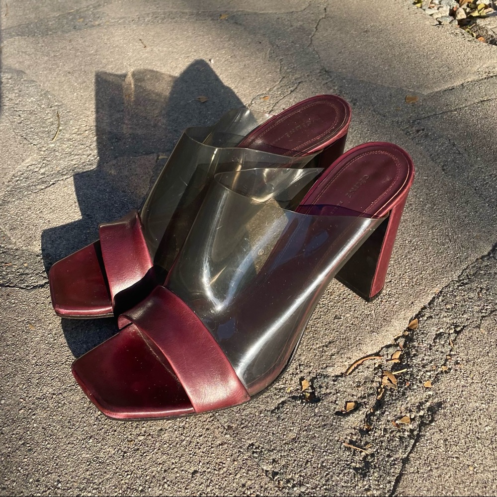 Céline Fumo Mules Slides heels size 40.5 (10 us)